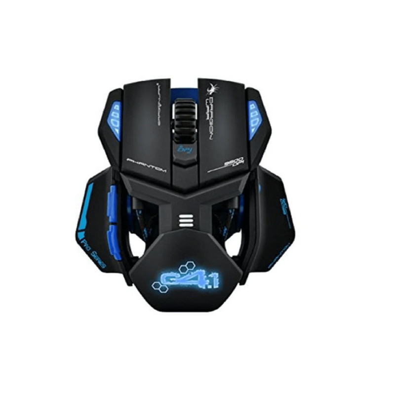 Dragon War ELE-G4.1 Phantom Blue Gaming Mouse - Wired - فأرة